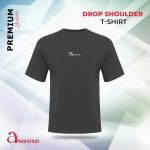 Mens Drop Shoulder Short Sleeve T-Shirt