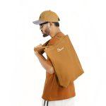 AWSOMUS Unisex Tote Bag | Stylish & Versatile Carryall | Brown - Image 4