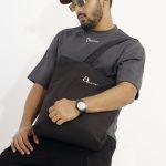 AWSOMUS Unisex Tote Bag | Stylish & Versatile Carryall | Black - Image 5